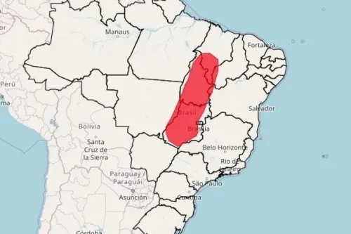 ALERTA VERMELHO: Clima de deserto atinge centro do Brasil e Inmet emite alerta máximo