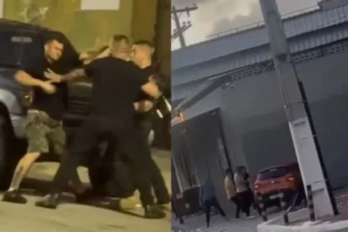 VÍDEO: Homem visivelmente alterado é expulso de casa de shows, sai dirigindo e provoca diversos acidentes