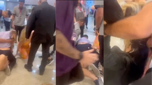 Vídeo: clientes e funcionários brigam em loja de shopping