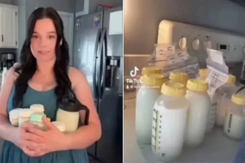 Mulher ganha R$ 22 mil por mês vendendo leite materno para fisiculturistas