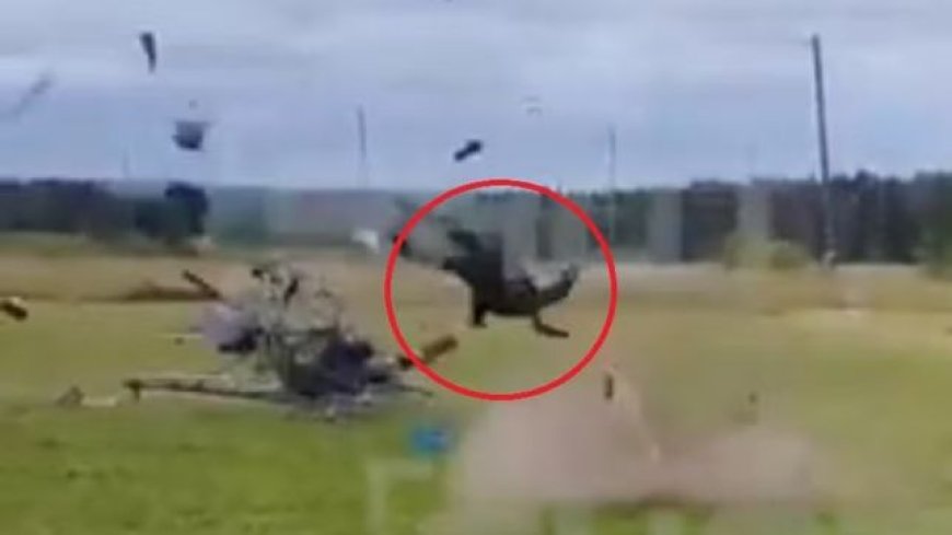 VÍDEO: Idoso de 88 anos morre após explosão de helicóptero caseiro durante tentativa de decolagem