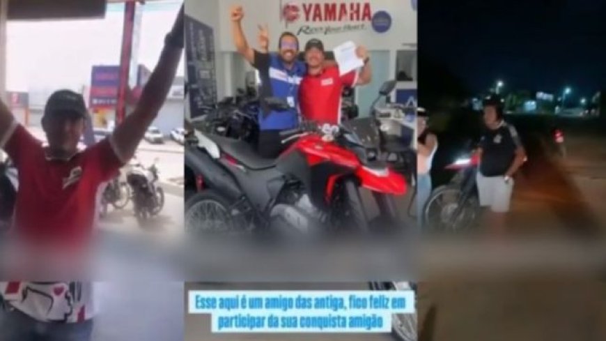 VÍDEO: Jovem perde a vida em acidente de moto horas após realizar sonho de comprar veículo