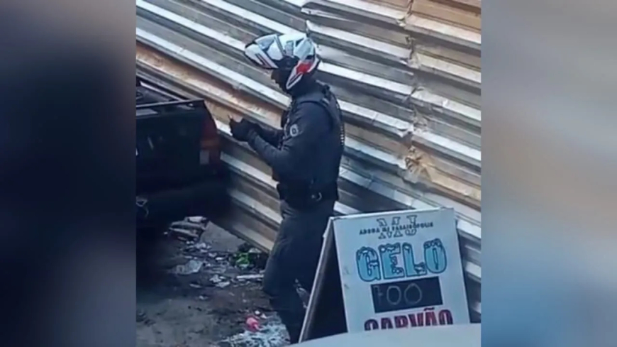 VÍDEO: Polícia é atingido por tiro no pescoço durante operação; Veja momento