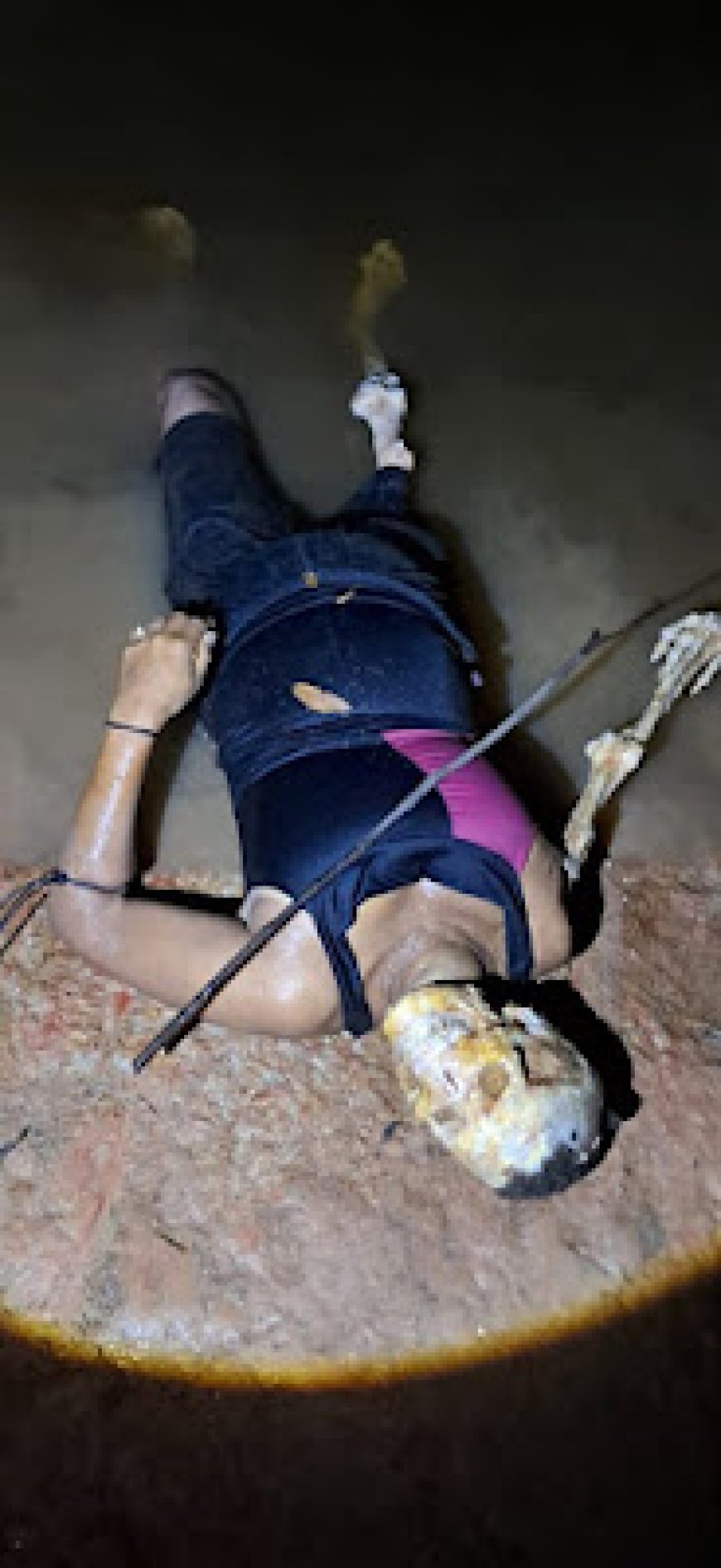 Pescadores encontram corpo em rio com rosto parcialmente devorado por peixes; Imagens Fortes