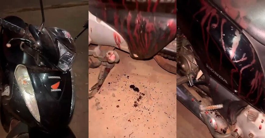 VÍDEO: Mulher é esfaqueada pelo marido em Paranaíba; vítima foge de moto e motorista é preso em flagrante