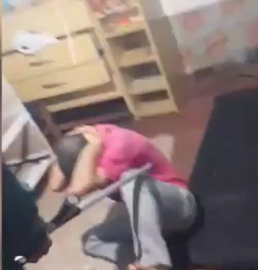 VÍDEO: Homem é agredido como forma de punição após ser pego roubando na 'quebrada'