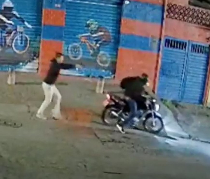 VÍDEO: SE DEU MAL! Bandido tenta roubar aliança de policial à paisana e é morto com 10 tiros