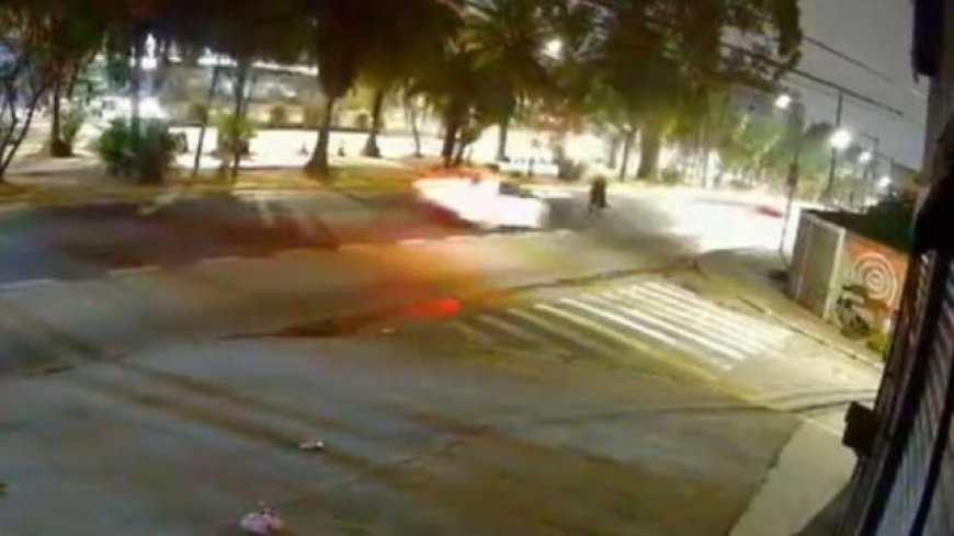 VÍDEO: Mulher de 45 anos morre atropelada a caminho do trabalho; Veja o momento