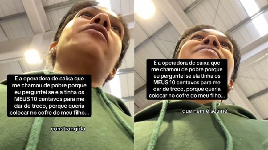 VÍDEO: Cliente é chamada de 'pobre' ao pedir 10 centavos de troco em supermercado e vídeo viraliza; Confira