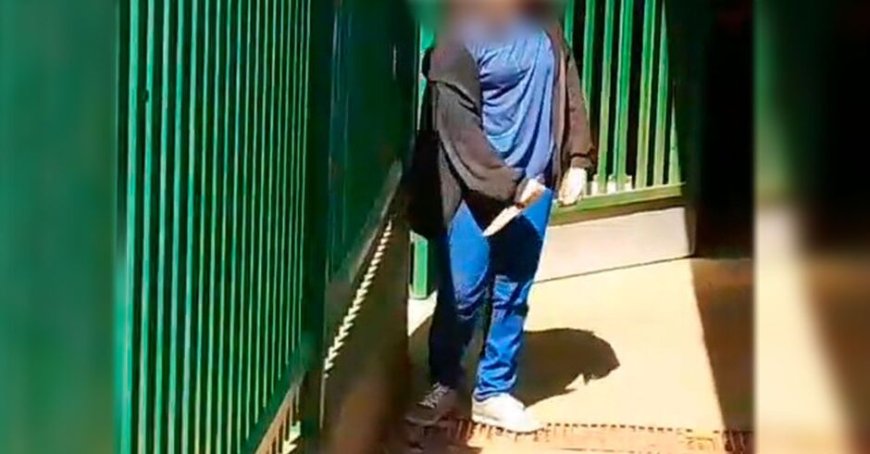 VÍDEO: Adolescente leva faca para escola e fere colegas durante briga; Veja momento de tensão