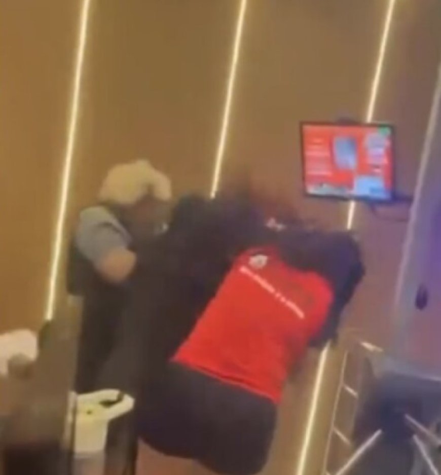 VÍDEO: Discussão entre gerente e ex-funcionária de academia termina em pancadaria; polícia precisou intervir